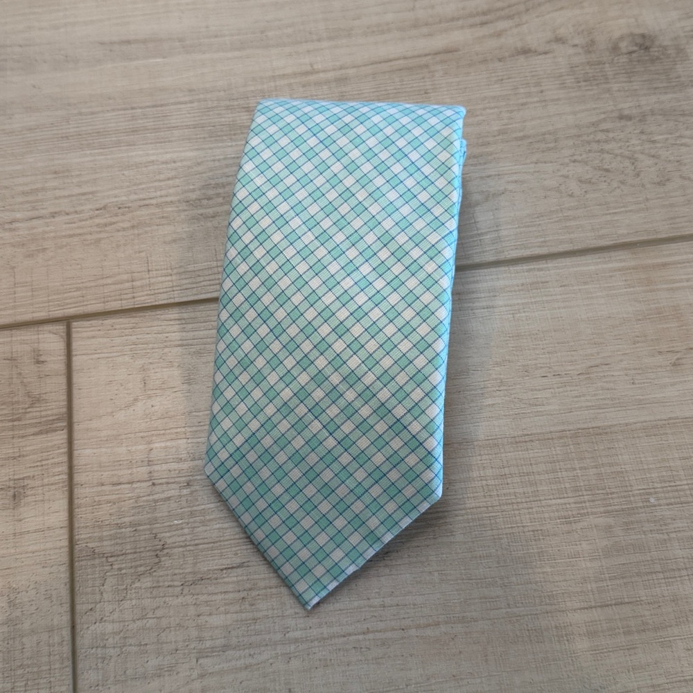 Vineyard vines blue Checkered Men's Tie - 59 inches